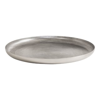 Kate and Laurel Stovring Round Metal Tray - 16" Diameter
