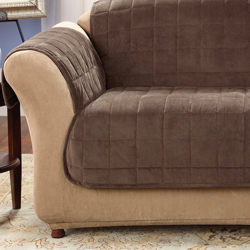 SureFit Deluxe Pet Loveseat Furniture Cover