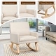 preview thumbnail 17 of 15, Costway Modern Upholstered Rocking Chair Rocking Armchair for Living