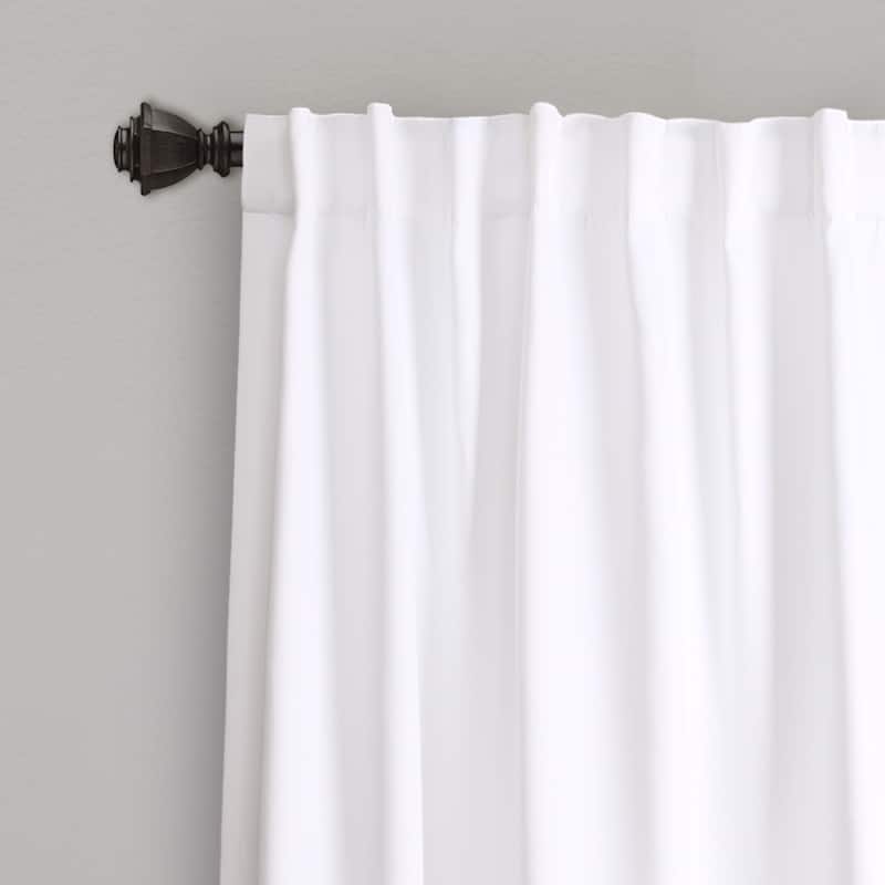 The Curated Nomad Luminet Flora Room Darkening Window Curtain Panel Pair