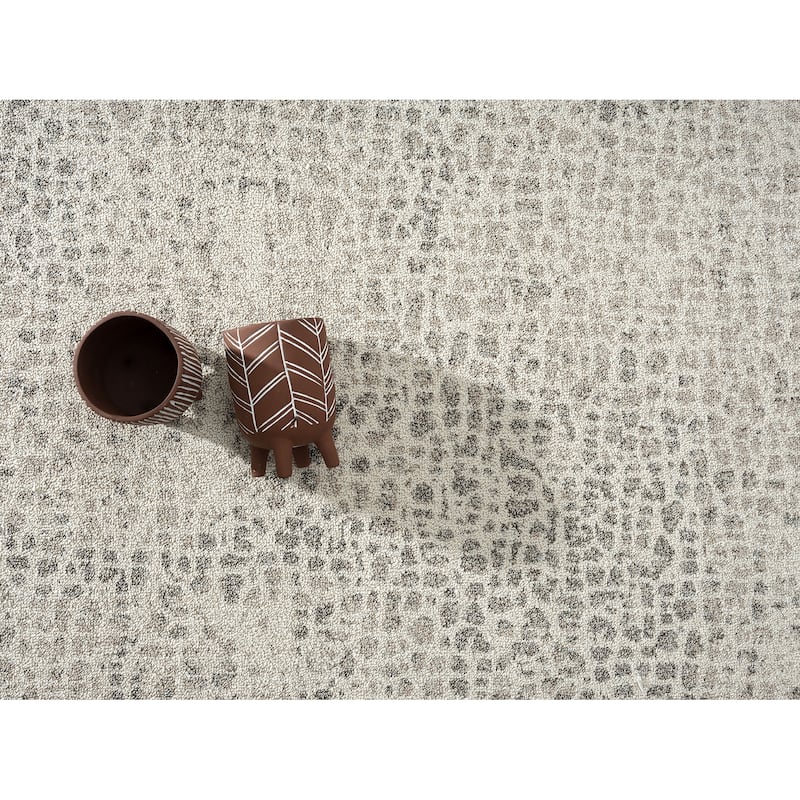 Abani Layla LAY140A Farmhouse Beige and Brown Animal Print Area Rug