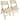Beige Bamboo Folding Outdoor Chairs, Set of 2 Rattan Woven