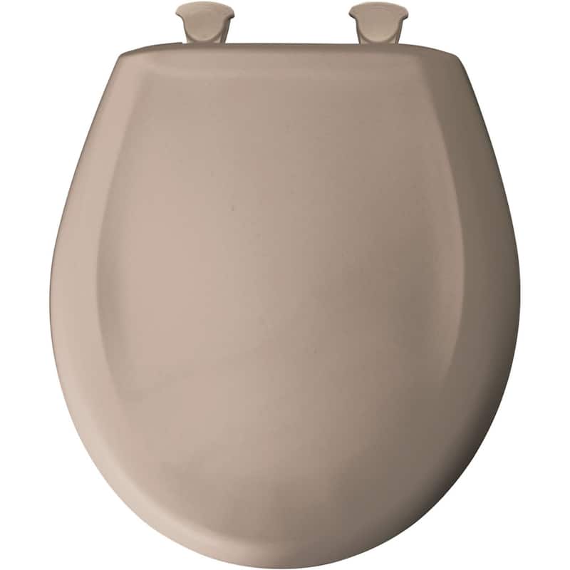 Bemis STA-TITE Seat Fastening System Residential Plastic EasyClean & Change Toilet Seat Ice Gray - 14.75" x 2.63" x 18.75"