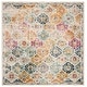 preview thumbnail 17 of 76, SAFAVIEH Madison Avery Boho Chic Distressed Area Rug 10' x 10' Square - Cream/Multi