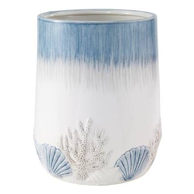 Avanti Abstract Coastal Wastebasket