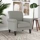 preview thumbnail 1 of 8, Copper Grove Herve Dove Grey Linen Arm Chair