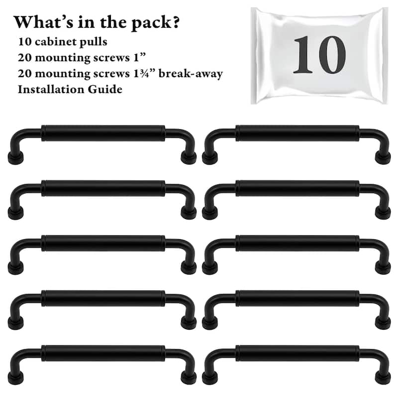 DesignPerfect DPA-T964-10PACK Barrel Pack of (10) 5-1/16” (128 mm)
