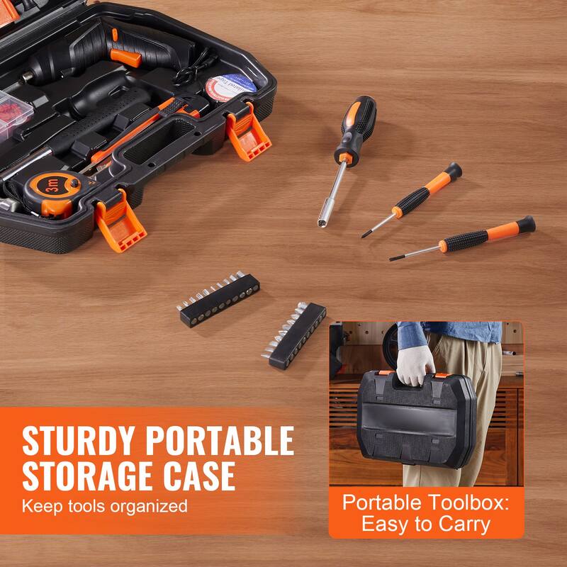 Tool Kit for Home Maintenance, DIY Projects, and Automotive Repair