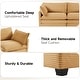 preview thumbnail 21 of 150, Corduroy Sectional Sofa with Removable Ottomans & Ultra-soft Cushions for Living Room & Bedroom