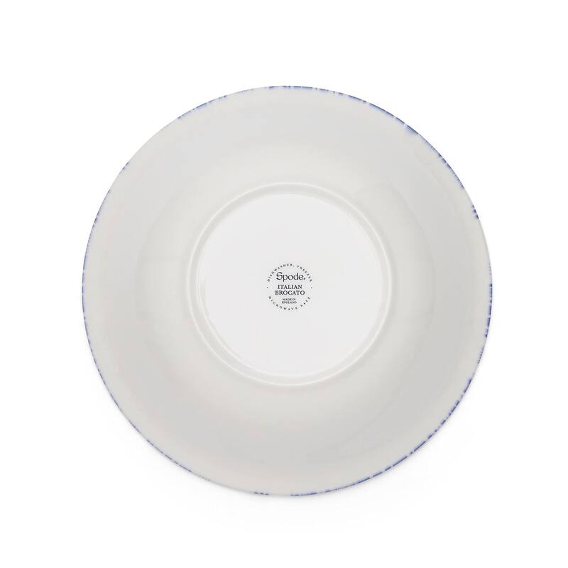 Spode Blue Italian Brocato Cereal Bowl