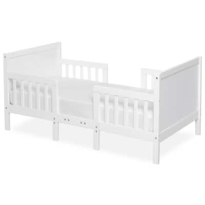Dream On Me Hudson 3 in 1 Convertible Toddler Bed White