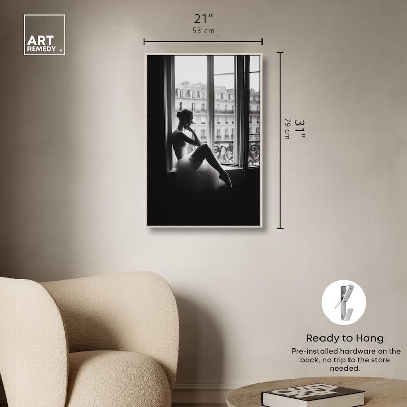 Shadows of a Lady Canvas by Art Remedy