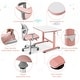 preview thumbnail 17 of 16, Costway Height Adjustable School Table and Desk Chair Set for Kids - See Details
