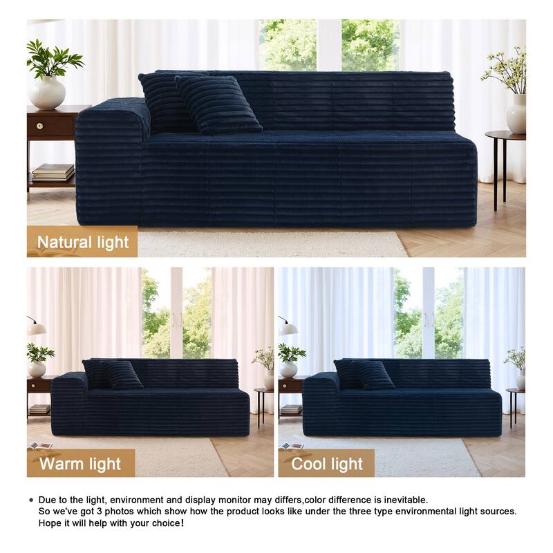 Modern Oversized plush Sofa Bed