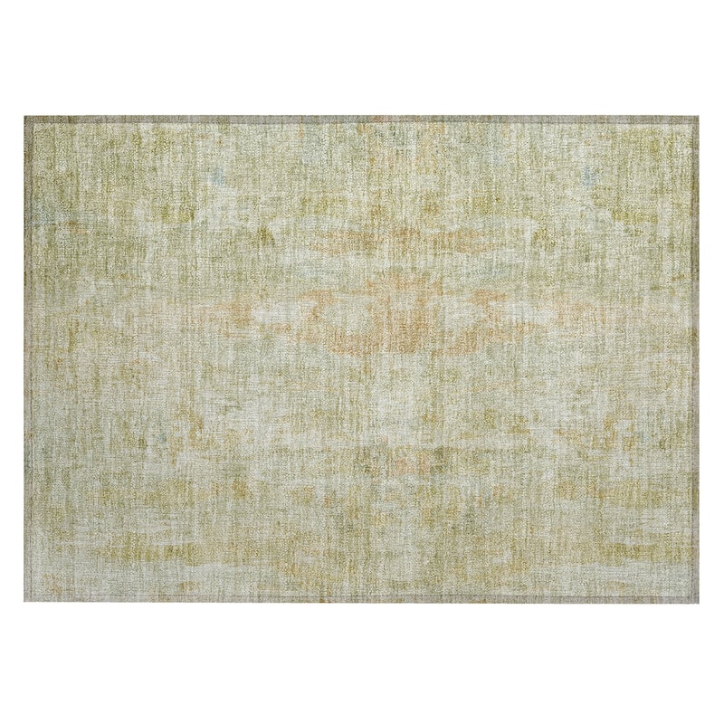 Machine Washable Indoor/ Outdoor Muted Ombre Chantille Rug
