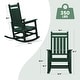 preview thumbnail 24 of 110, Modern High-Back Rocking Adirondack Chair All Weather