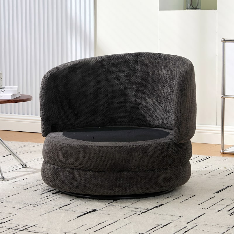 30"W Modern Upholstered Armchair,Accent Chair with a Pillow
