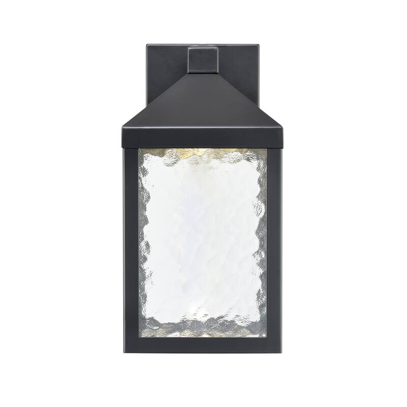 Millennium Lighting Aaron LED Outdoor Wall Sconce in Powder Coat Black - 12  Inch