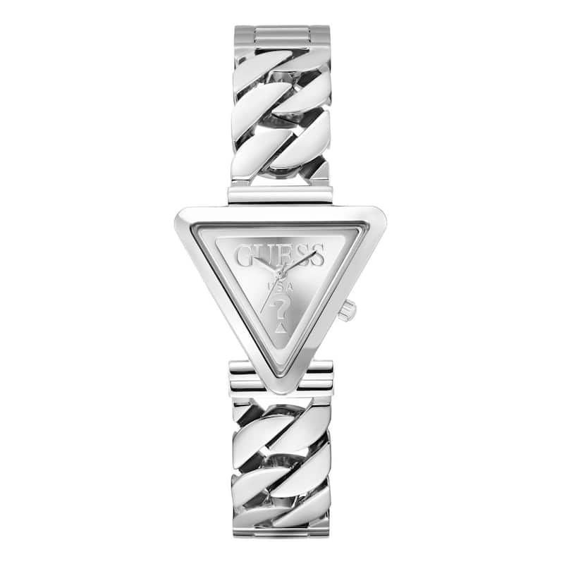 Guess Women's Frame Silver Dial Watch - GW0859L1 - One Size
