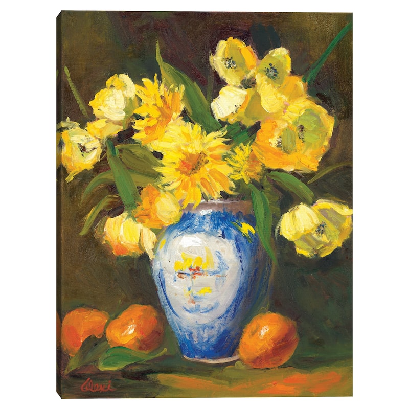 Butter Petals by Alexi Fine Canvas Art Print