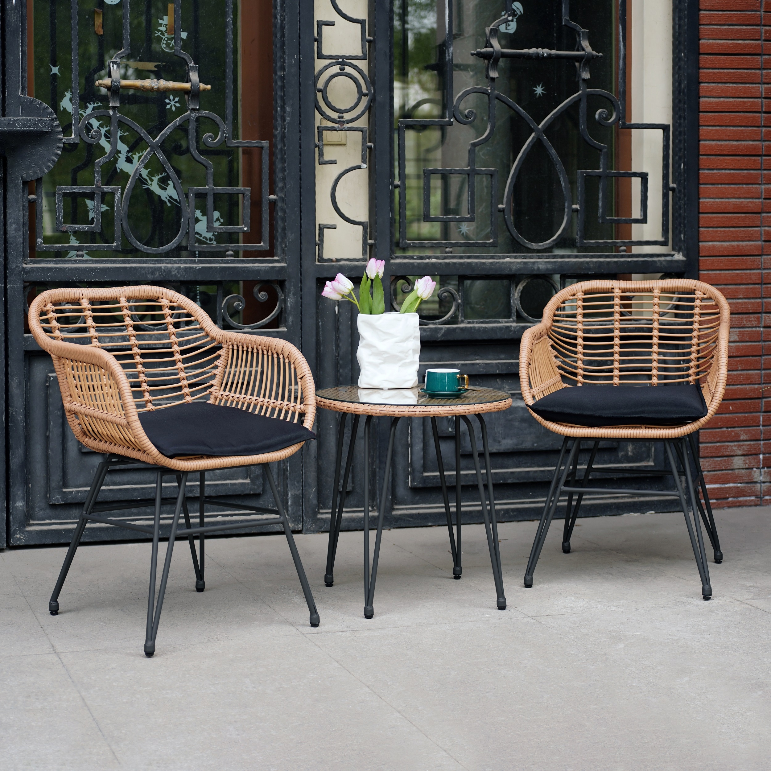 Bistro Chairs Outside Table And Chairs Bunnings Outdoor Dining