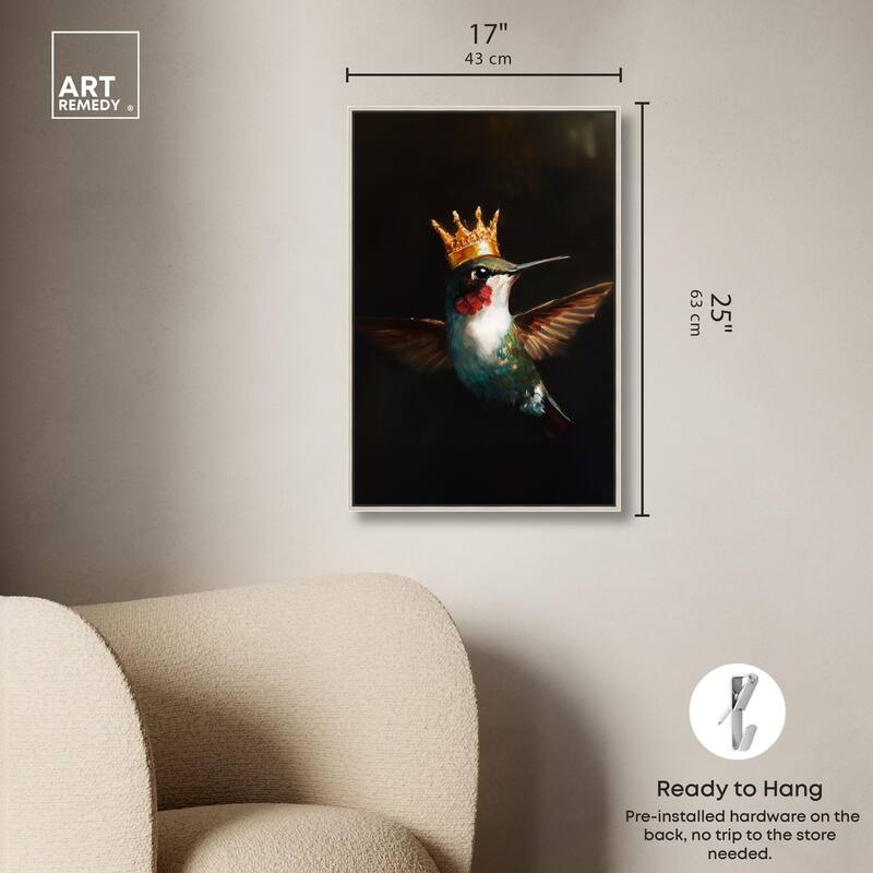 Royal Bird I Canvas by Art Remedy
