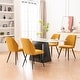 preview thumbnail 45 of 47, Set of 2 Modern Dining Chairs, Armless Upholstered Side Chairs