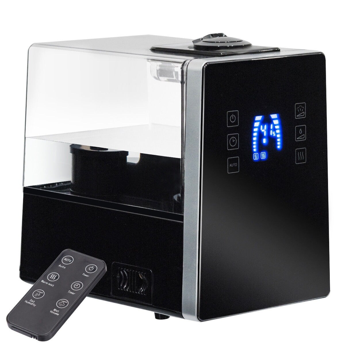 Costway 6L Ultrasonic Warm Cool Mist Air Diffuser Humidifier LED Display Office