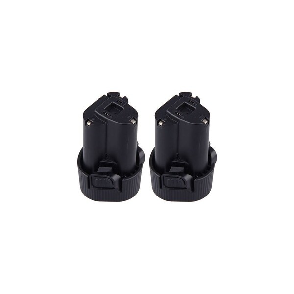 Replacement 1500mAh Battery For Makita DT01 FD01 Power tools 2 Pack Black