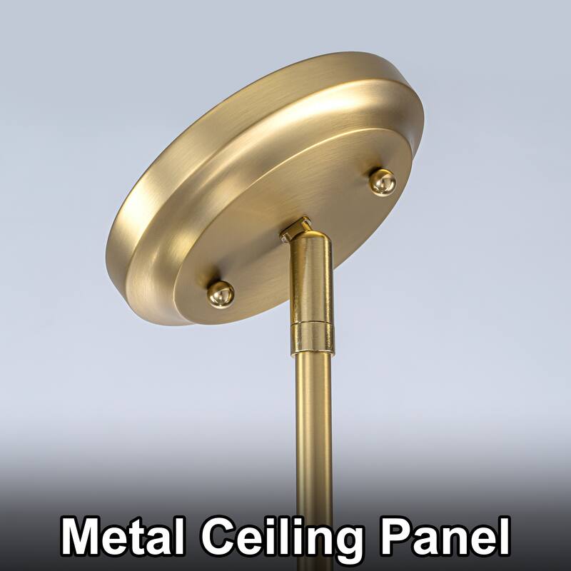 Starsky 1-light Modern Teardrop Pendant Light with Thick Clear Glass Shade