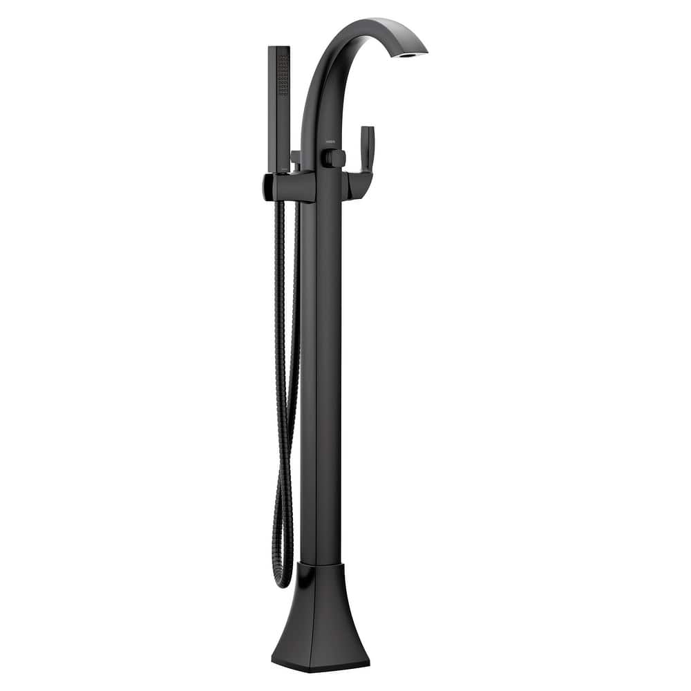 Moen Voss Floor Mounted Tub Filler with Riser and Built-In Diverter -