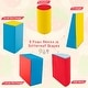 preview thumbnail 18 of 36, 5-Piece Kids Climb and Crawl Activity Playset - 15.5" x 8" x 8"
