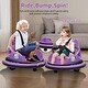preview thumbnail 5 of 22, 12V Electric Kids Bumper Car w/ Parent Remote Control, LED Lights, Bluetooth Music & Anti-Collision Padding (Ages 1.5-5 Years)
