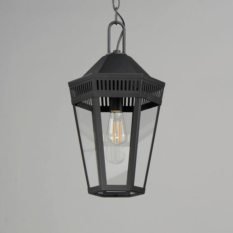 Maxim 30596CL Oxford 10" Wide Outdoor Mini Pendant