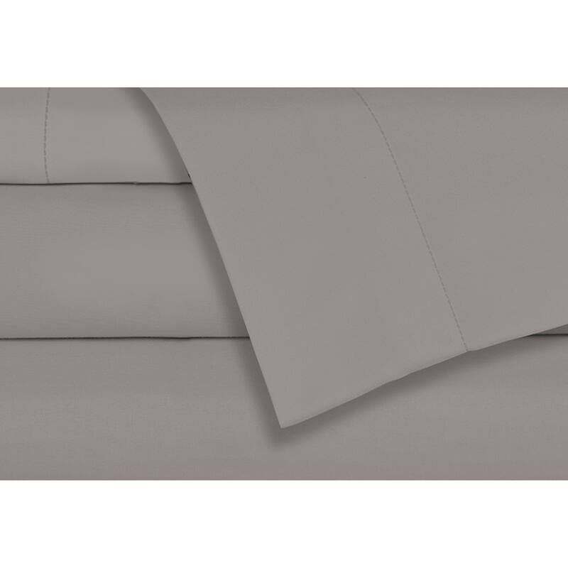 Solid 4 Piece Double Tan Sheet Set