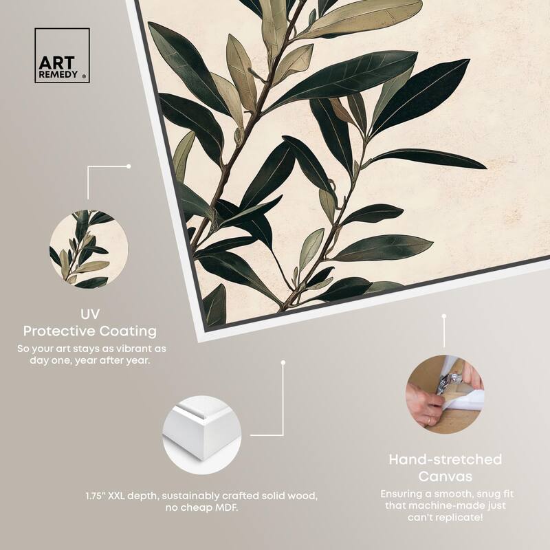 Verdant Virtue I Canvas by Art Remedy