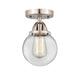 Option Clear / Brushed Satin Nickel