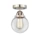 Option Clear / Brushed Satin Nickel