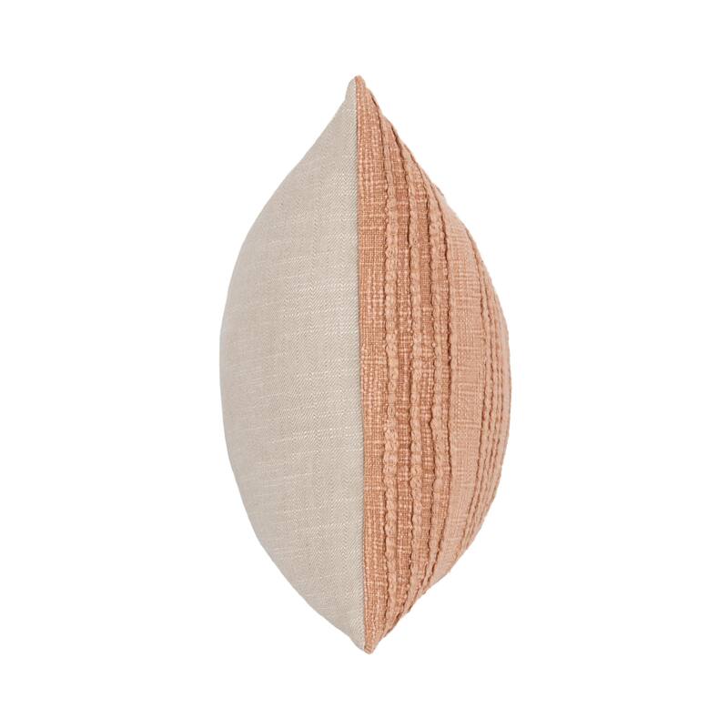 Villa by Classic Home Hannah 100% Cotton 22" Throw Pillow