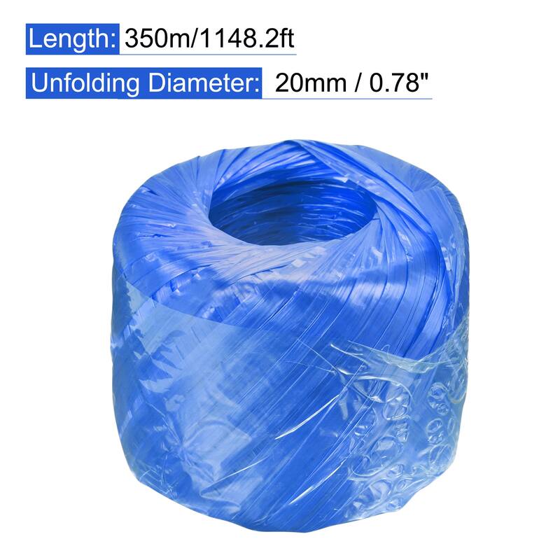 Polyester Nylon Plastic Rope Twine Household Bundled, 350m Length 1Pcs - Blue
