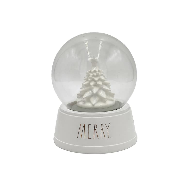 Rae Dunn CHRISTMAS Snow Globe with Music