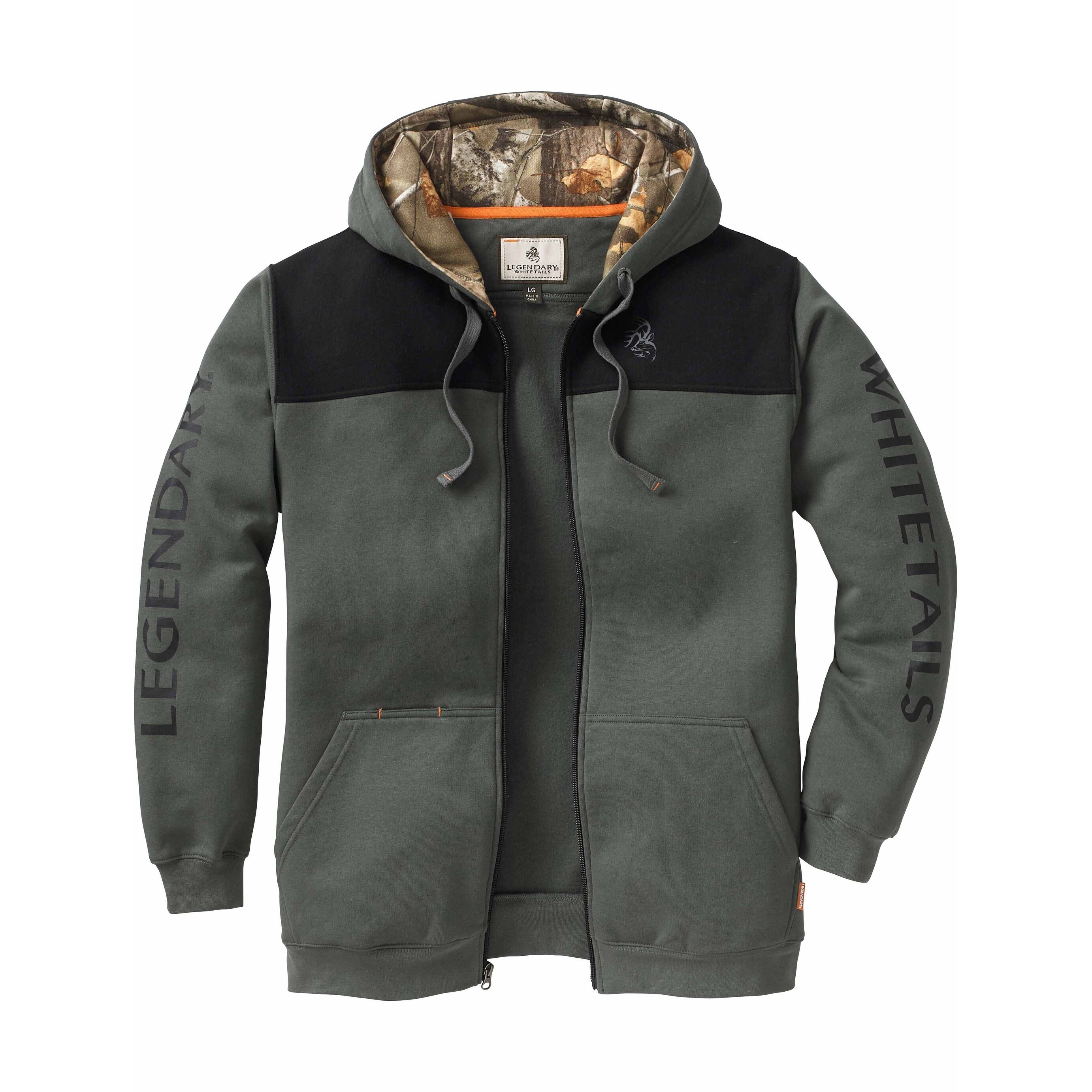 Shop Legendary Whitetails Men S Sportsman Full Zip Hoodie