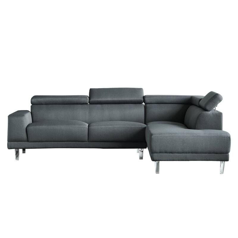 105 in. Width L-Shaped Chaise Sectional Sofa