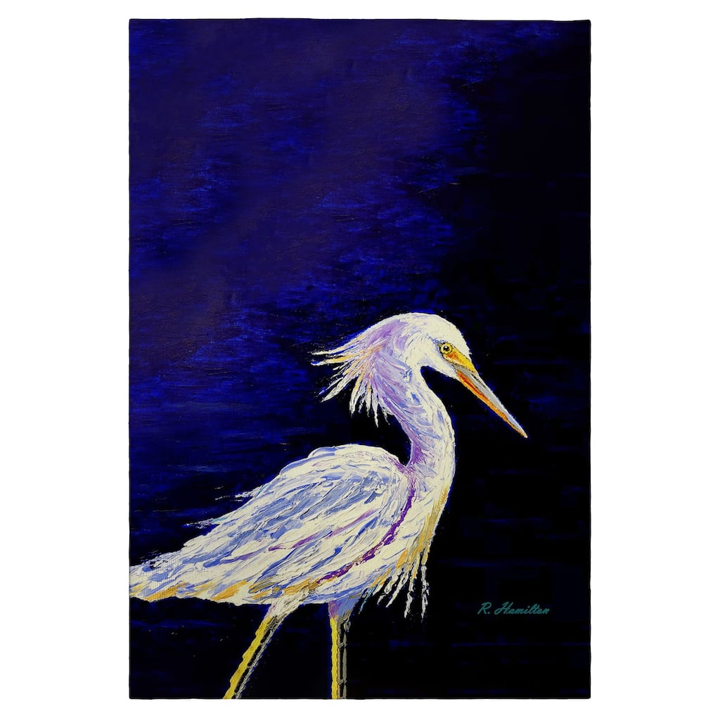 Palette Snowy Egret Guest Towel - 20x20
