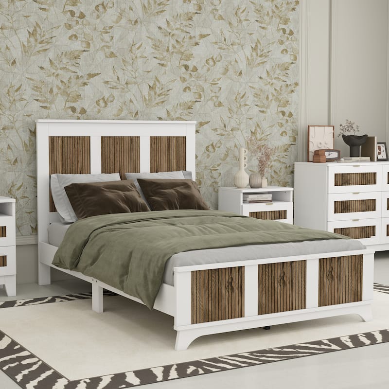 Wooden Platform Bed