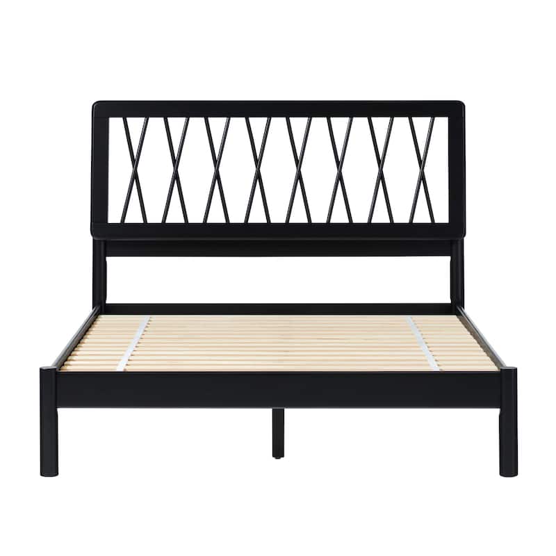 Middlebrook Designs X Spindle Solid Wood Full Bed