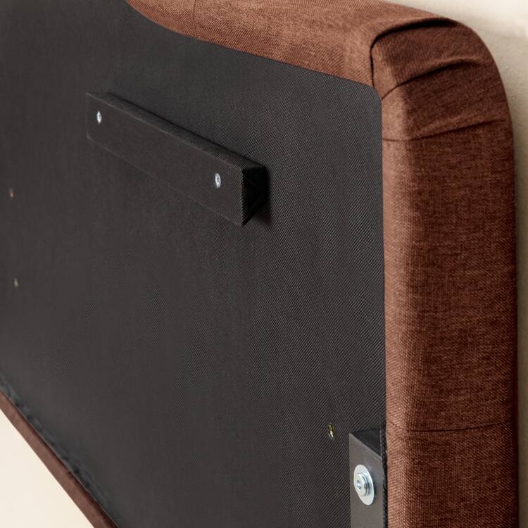 Cecilia Button Tufted Upholstered Headboard, Height Adjustable Headboards,Bed Backboard Premium Padded Fabric Headboard