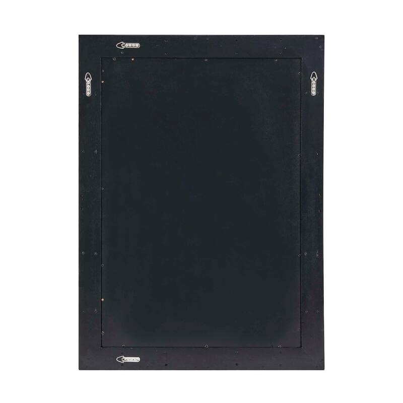 Uttermost Diamond In The Rough Wood Mirror - 33.00" W x 45.00" H x 2.50" D