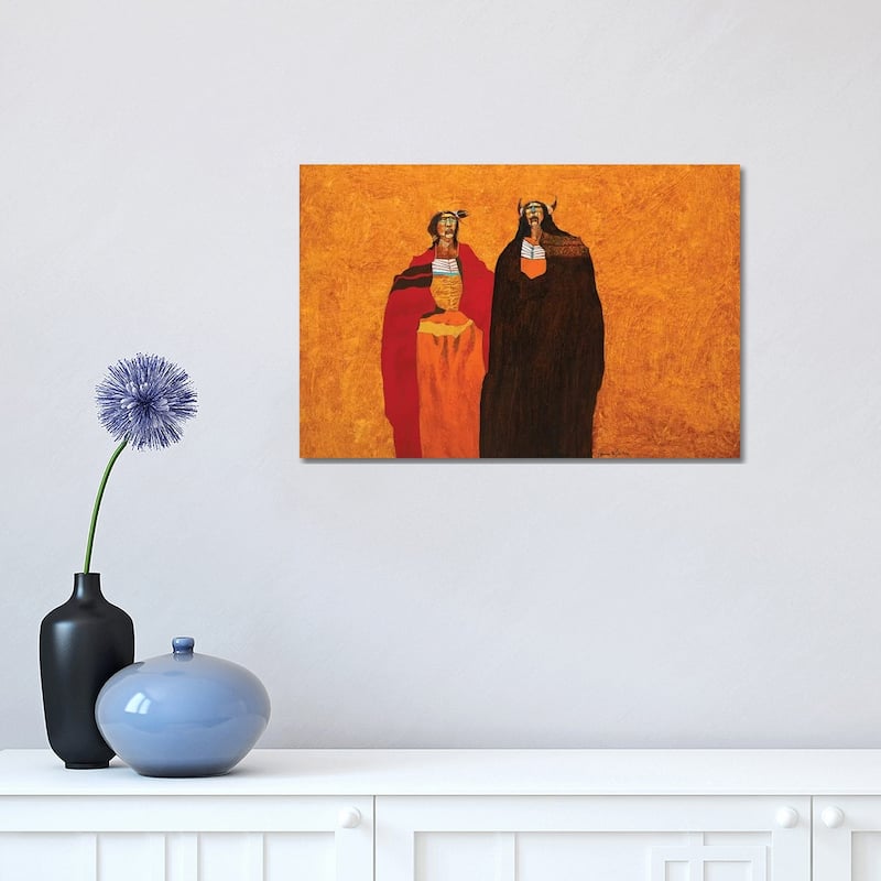 iCanvas "Summer Brothers" by Lawrence Lee Canvas Print - 12x18x1.5