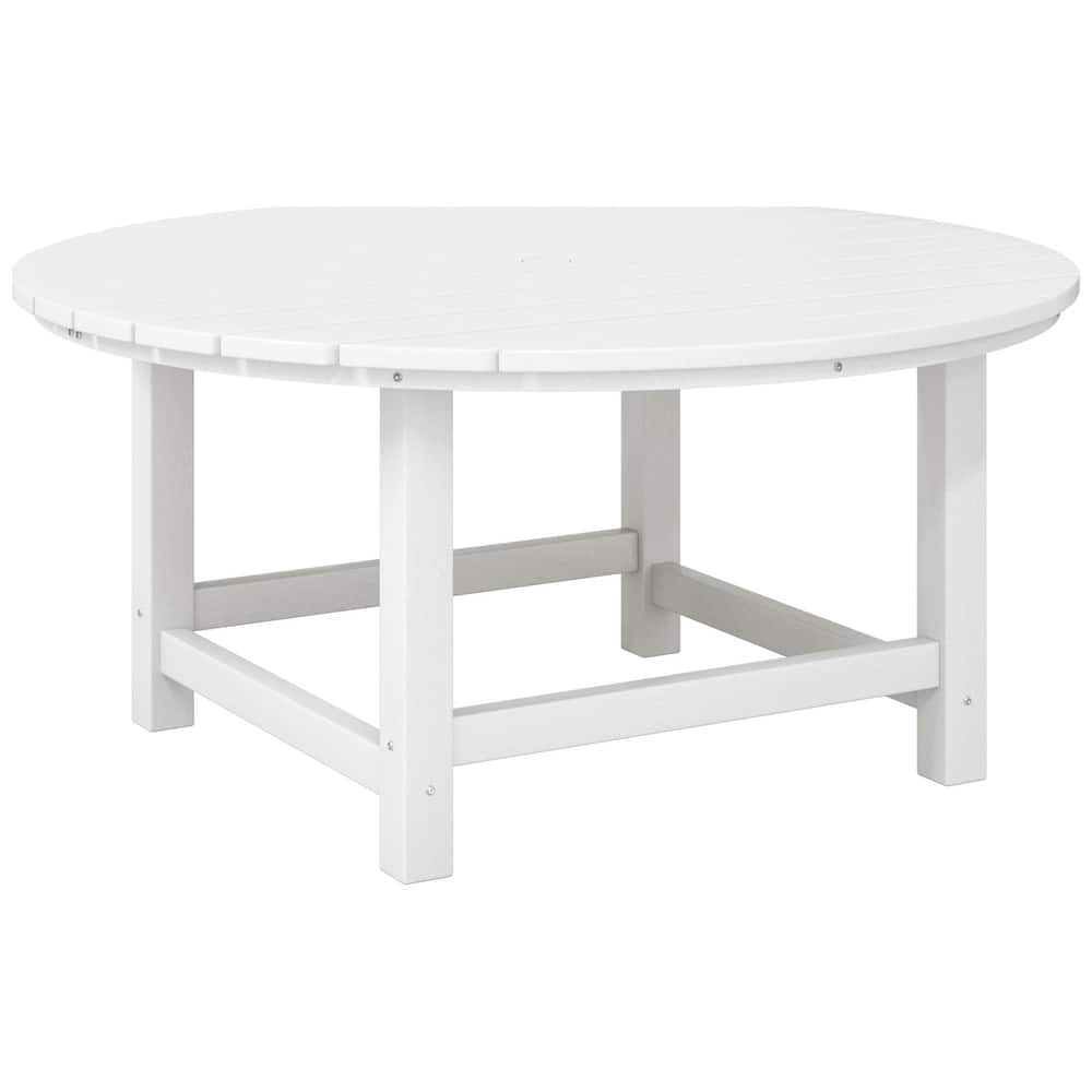 Laguna Outdoor Poly Adirondack 38" Round Coffee Table